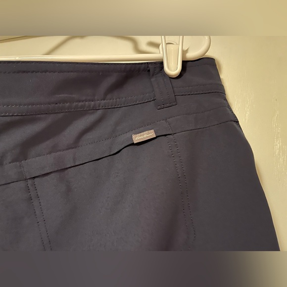 Eddie Bauer Women’s Size 16 Navy Blue Adventurer 2.0 Skort Skirt - Picture 5 of 11
